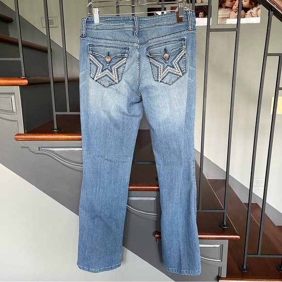 People Liberation Slim Bootcut Jeans 7/8 light wash - Picture 1 of 11